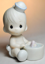 Precious Moments: I Would Be Sunk Without You - 102970 - Sailor Baby with Boat - $12.11
