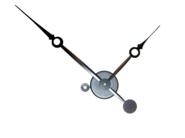 High Torque Clock Movement (SILENT) with 14 in. Fancy Sword Hands w/ Wall Mount - £21.99 GBP