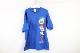 Vintage Y2K 2004 NASCAR Mens XL Faded NAPA Racing Spell Out Double Sided T-Shirt - £26.92 GBP