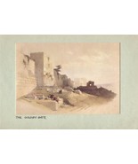 David Roberts lithographs 1839; Israel, Holy Land, Jerusalem, Jaffa, Acre - $30.00