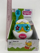 TOMY - E72816C - Toomies Beat It - Easter Baby Chick Egg W/ Lights Sounds Music - £28.73 GBP