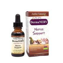 Amber NaturalZ DermaNERV Herbal Supplement for Dogs, Cats, Birds, Guinea Pigs, a - $26.97+