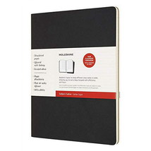 Moleskine Subject Cahier Journal, XXL, Black/Kraft Brown (8.5 X 11) Pape... - $34.64