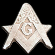 Freemason Masonic Lodge Symbol Sculpture Wall plaque - $19.79
