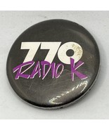 Minneapolis Minnesota AM 770 Radio K Music Pinback Button Pin - $5.95