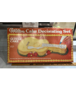 Vintage 1977 Wilton Guitar Cake Pan Baking Mold 502-933 Bakeware, pre-owned - £13.22 GBP