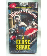 Aardman Animations WALLACE &amp; GROMIT A Close Shave VHS VIDEO 1996 NEW - $16.34