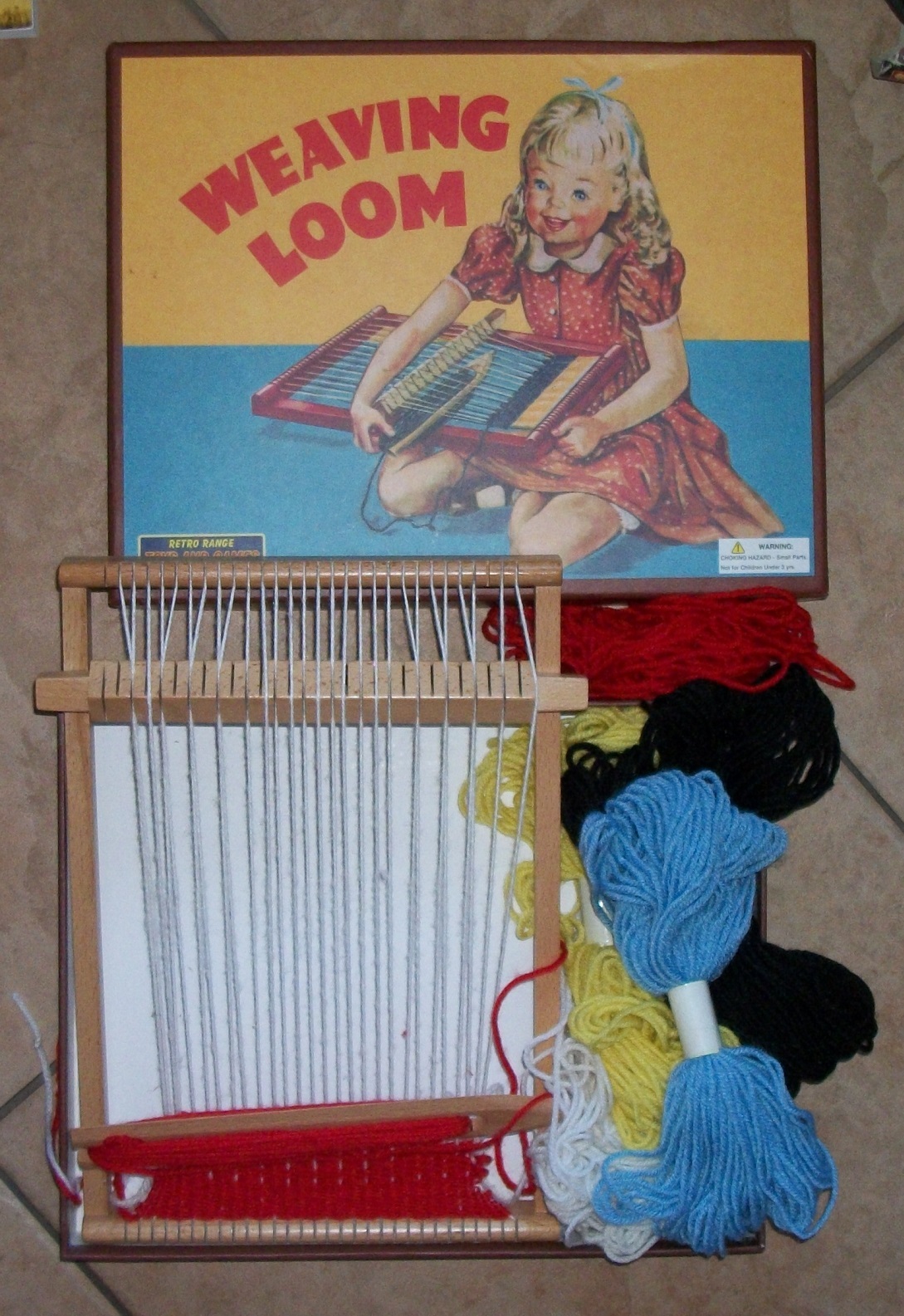 Primary image for weaving loom retro  