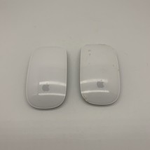 LOT OF 2 Apple Magic Mouse - 1 (A1296) Bluetooth Wireless Mouse - Silver... - £15.49 GBP