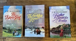 LOT of 3 Paperback Books by Montgomery, LM - The Story Girl The Golden Road - £11.30 GBP