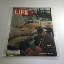 VTG Life Magazine: February 28 1964 - Cyprus: Turks With Shotguns Guard A Road - £9.95 GBP