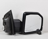2015-2018 Ford F150 White Side Door Mirror Blind Spot Power Fold Right R... - $444.51