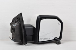 2015-2018 Ford F150 White Side Door Mirror Blind Spot Power Fold Right RH OEM - £347.53 GBP
