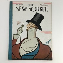 The New Yorker Magazine February 24 1973 Full Theme Cover by Rea Irvin No Label - £18.78 GBP