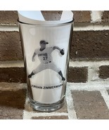 Jordan Zimmermann Pint Glass Senators #27 PBR Pabst Blue Ribbon - $256.82 MXN