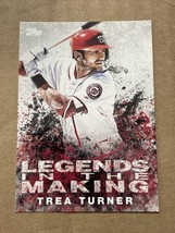 Trea Turner 2018 Topps Legends in the Making #LITM-21 Nationals - £1.51 GBP