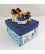 Vintage 1999 Vandar Celebrity Shoes Carmen Pelzman Salt &amp; Pepper Shakers... - €12,73 EUR