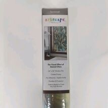 Artscape Stained Glass Window Film 24"x36" Savannah New in Box - $16.99