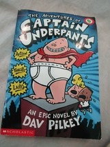 The Adventures of Captain Underpants An Epic Novel by Dav Pilkey Gently Used - £3.97 GBP