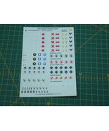 warhammer 40K space marine infantry transfer sheet OOP - $7.36