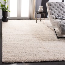 Safavieh California Premium Shag Collection 8&#39; X 10&#39; Ivory, Inch Thick Area Rug - £288.79 GBP