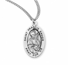 St. Francis Xavier Sterling Silver Necklace  - £33.49 GBP