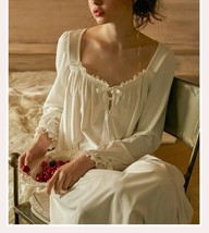 Vintage Victorian Cotton Nightgown, Chemise Edwardian Vintage Nightgown, Vintage - £56.41 GBP