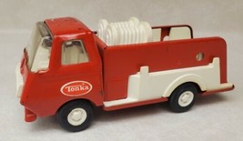 Vintage Tonka Small Pumper Red Fire Truck Metal &amp; Plastic - £18.35 GBP