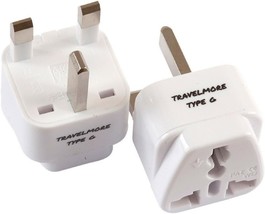 2 Pack UK Travel Adapter for Type G Plug - Works with Electrical Outlets... - $406.31 MXN