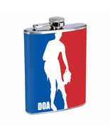 Funny Zombie D6 8oz Stainless Steel Hip Flask - $309.61 MXN