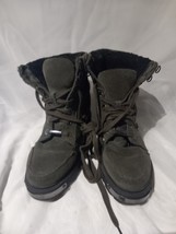 River Island Womens Size 4 Winter  Boots Green Express Shipping - £25.52 GBP