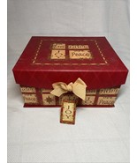 Christmas Box Carboard Gift Packages Holiday Presents Decorative Large - $27.09 CAD