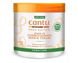 CANTU SHEA BUTTER LEAVE-IN CONDITIONING REPAIR CREAM NEW FORMULA 16oz - $7.59