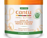 CANTU SHEA BUTTER LEAVE-IN CONDITIONING REPAIR CREAM NEW FORMULA 16oz - $7.59