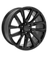 24&quot; Gloss Black Escalade Sport Platinum OE Replica SSX Wheels Rims Set of 4 - $2,036.40 CAD