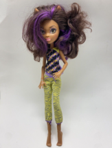 Monster High Monster Family Clawdeen Wolf Doll Sleep Pajamas Outfit - £6.19 GBP