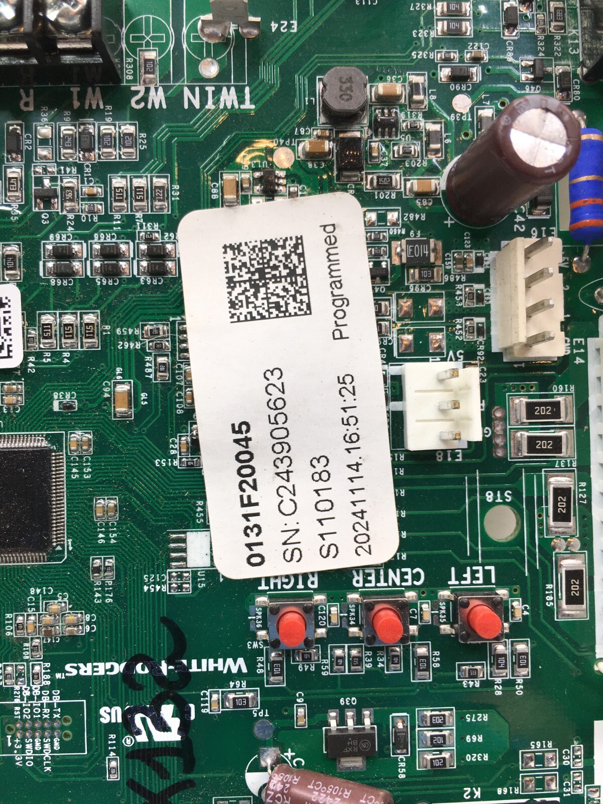 EMERSON PCBBF303V004 Furnace Control Circuit Board 50L47-291-01 used #X132 Item image 5