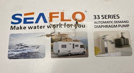 Seaflo Diaphragm Water Pump 33 Series 12v 3.0GPM/11.3LPM - $1,110.23 MXN