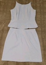 Vintage Breakin Loose Baby Blue 2 Pc  Skirt Set Size 9/10 - £11.91 GBP