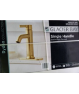 NEW Glacier Bay Ryden Single Hole Single-Handle Bathroom Faucet in Brush... - $137.60