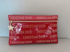 New Dior Beauty Red Cosmetic Bag Makup Pouch New Vip Gift , No Box - $32.00