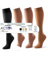 Activa Class 1 Below Knee Compression Support Stockings Open or Closed Toe - £16.78 GBP+