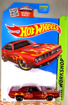 2015 Hot Wheels #210 Workshop-Heat Fleet &#39;71 HEMI CUDA Drk Maroon w/Black MC5 Sp - $11.25