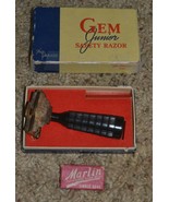 Gem junior vintage Safety Razor The Parade single edge SE Original box &amp;... - £51.45 GBP
