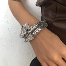Exaggerated snake bracelet punk hip-hop personality jewelry - £11.20 GBP