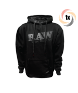 1x Hoodie Raw Chest Logo Black High Quality Hoodie | 2XL | 100% Cotton - £50.03 GBP