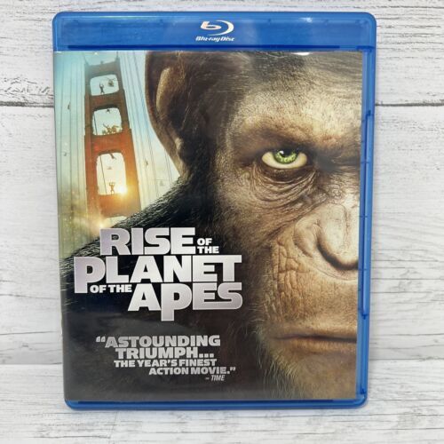 Rise Of The Planet Of The Apes Blu ray 2011 Andy Serkis Caesar Widescreen Item image 3