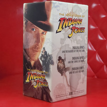 The Adventures of Indiana Jones Trilogy  (1981), VHS (1999), 2/3 SEALED - £11.65 GBP