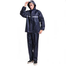 Thickened Labor Protection Reflective Raincoat Rain Pants Split Suit Adult Outdo - £12.64 GBP