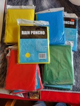 Rain Poncho One Size Fits All Pick A COLOR - £7.81 GBP